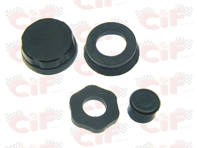 Serie gommini pompa freno (4 pezzi) con rondella esagonale per APE MP - APE 175