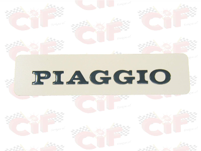 TARGHETTA "PIAGGIO" ADESIVA