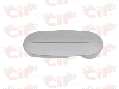 Coperchio mozzo Vespa PX/PE 2. Serie, Arcobaleno, PX125T5, Cosa, in plastica grigia