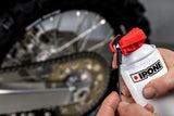 IPONE - Grasso per Catene Moto su Strada X-trem - Bottiglia spray con Diffusore Multiposizione da 750 ml - 800 km di durata - Getto preciso, senza schizzi
