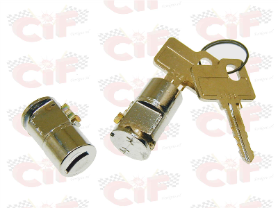 Coppia cilindretti a pulsante per maniglie portiere destra e sinistra per APE CAR - MAX DIESEL 420 (’86-’96)-CAR P2-P3 220 (’78-’85)-POKER BENZINA 420 (’93) - POKER DIESEL 420 (’93-’97)