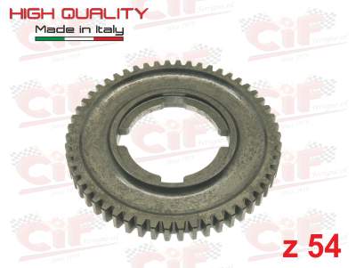 Ingranaggio 2° marcia Z54, D.109,50mm Vespa 125 GT-GTR-TS, 150GL, 150 SPRINT/SPRINT V., P125X, P150X