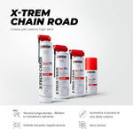 IPONE - Grasso per Catene Moto su Strada X-trem - Bottiglia spray con Diffusore Multiposizione da 750 ml - 800 km di durata - Getto preciso, senza schizzi