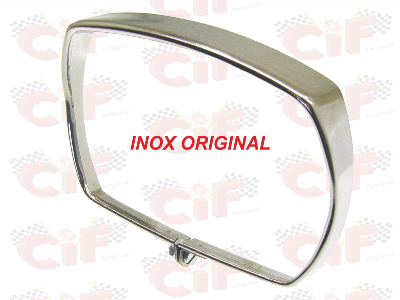 Cornice fanale vespa 50 special, 50 elestart - INOX