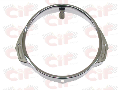 Cornice cromata fanale anteriore Vespa PX/PE 1. Serie