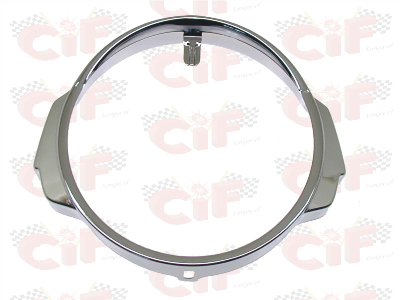 Cornice cromata fanale anteriore vespa px/pe serie arcobaleno