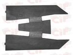 Tappeto pedana in gomma nero Vespa 50-125 PK/XL