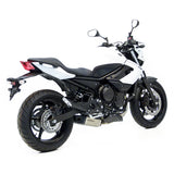 8232 SCARICO COMPLETO LEOVINCE YAMAHA XJ6 2009-2015 UNDERBODY INOX/CARBONIO