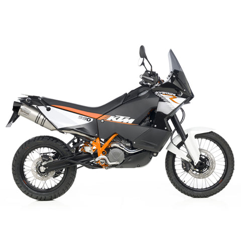 8430E SCARICHI LEOVINCE KTM 990 LC8 ADVENTURE 2006 - 2012 LV ONE EVO STAINLESS STEEL EURO 3 4T