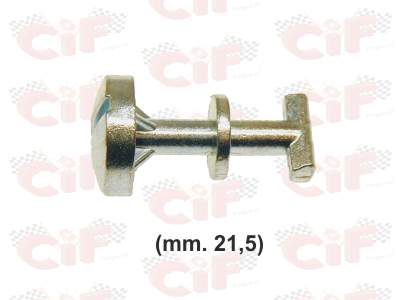 RITEGNO CORTO mm.23,5 PER FIANCATE LATERALI PIAGGIO CIAO PX