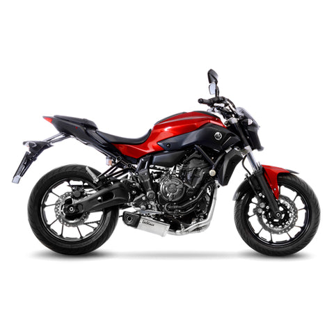 8796 SCARICO COMPLETO LEOVINCE YAMAHA MT-07/FZ-07 700 2014 - 2016 UNDERBODY STAINLESS STEEL EURO 3 4T RM04