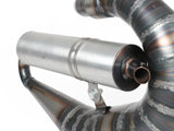 Scarico marmitta EGIG PERFORMANCE Mamba S Ø=32mm (distanza perno 54-60mm), silenziatore xxl posteriore avvitato (Ø70mm) - Vespa ET3, PV125