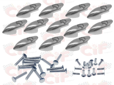 Kit 12 puntalini Vespa 50 SPECIAL, 90/125 PRIMAVERA/ET3