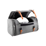 Borsa Valigia SIP CLASSIC per portapacchi Vespa, 480x300x270mm da 35 litri in nylon, GRIGIA