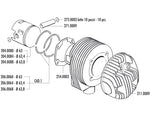 Gruppo termico Polini diametro Ø63 177cc.  Vespa* PX PE TS SPRINT VELOCE