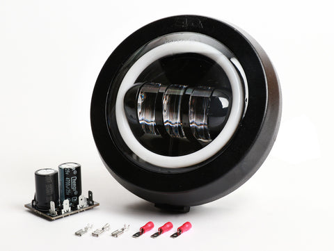 Fanale Faro Anteriore Led Evok per Vespa 50 125 PK HP 6/12V 7000 Lumen