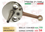 Albero motore Vespa faro basso 125 VM1T-VM2T, VN1T-VN2T