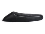 Sella -BGM PRO Sport- Vespa PX (-1983), Sprint, GT, GTR, Super, TS, GL, VNA, VBA, VNB, VBB, T4 - con serbatoio basso anche compatibile con Rally 180/200, GS160, SS180 - senza serratura - bordatura grigio