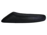 Sella -BGM PRO Sport- Vespa PX (-1983), Sprint, GT, GTR, Super, TS, GL, VNA, VBA, VNB, VBB, T4 - con serbatoio basso anche compatibile con Rally 180/200, GS160, SS180 - senza serratura - bordatura nero