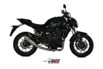 IMPIANTO DI SCARICO COMPLETO IN TITANIO MIVV GP PRO ALTO OMOLOGATO PER YAMAHA MT07 2014>2020