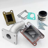 Collettore Vmc PowerFlow per aspirazione Lamellare Vespa small frame e carburatori da 24mm