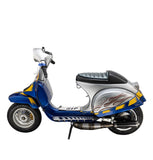 Manopole SIP SERIES PORDOI Ø 24/24 mm l=125 mm per Vespa 50-125 PV/ET3/125 GT/GTR/Super/TS/150 GL/Sprint/V/Super/180SS/200 Rally/PX80-200/PE Lusso'98/MY
