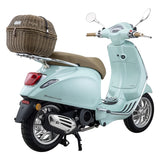 Kit cestino portapacchi + piastra SIP Classic marrone scuro per Vespa GTS/GTS Super GTB GT