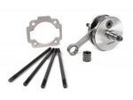 Kit albero motore -BGM Pro Racing volano tondo, corsa 51mm, biella 105mm- Vespa PK125 XL2, PK125 ETS (cono =24mm)