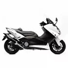 14000 LV Marmitta Scarico Completo Leovince Dark Yamaha Tmax T-max 530 2012-2016
