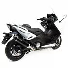 14000 LV Marmitta Scarico Completo Leovince Dark Yamaha Tmax T-max 530 2012-2016