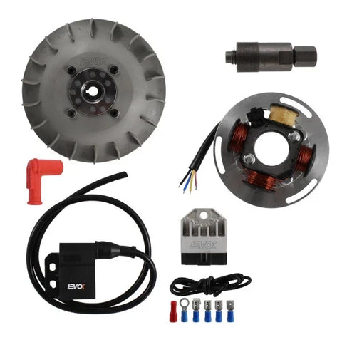 KIT ACCENSIONE ELETTRONICA EVOK PIAGGIO VESPA GT/GL/SPRINT/SUPER/VNA/VBA/VNB C17