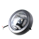 FARO FANALE COMPLETO ANTERIORE IRON LED EVOK PER PIAGGIO VESPA PK 50-125 S/XL