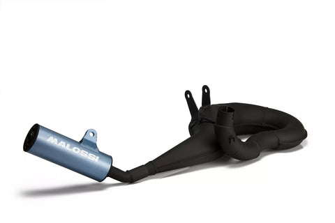 3218742 Marmitta MALOSSI POWER EXHAUST BLACK SOUND Vespa PX200