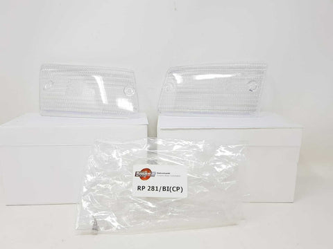 Coppia gemme frecce posteriori per Vespa PK50/125XL-RUSH-FL-HP-N-V- BIANCHE