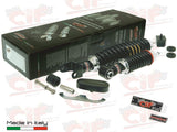 KIT AMMORTIZZATORI CARBONE ANTERIORE + POST REGOLABILE NERO VESPA 50 R L SPECIAL