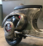 Piastre di rinforzo BOLLA ELABORAZIONI da saldare al telaio per Vespa 50 smallframe