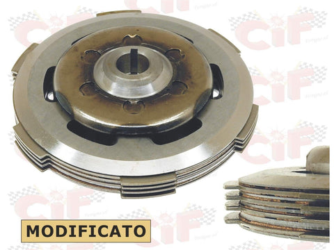 KIT FRIZIONE MODIFICA COMPLETA NEWFREN 4 DISCHI VESPA 50 PK HP FL2 APE