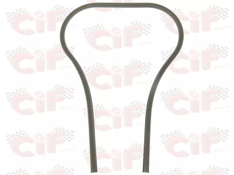 PROFILO BORDO SCUDO NERO PLASTICA VESPA 50 125 PK XL RUSH HP FL FL2 BORDOSCUDO