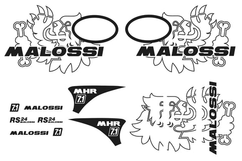 Kit adesivi MALOSSI "Trofeo Vespa"