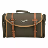 Borsa Valigia SIP CLASSIC per portapacchi Vespa, 480x300x270mm da 35 litri in canvas verde
