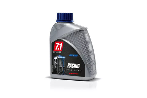 Olio miscela 2 tempi MALOSSI 7.1 Racing, sintetico 100%, 1000ml - 12