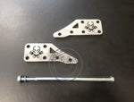 Piastre di rinforzo BOLLA ELABORAZIONI da saldare al telaio per Vespa 50 smallframe