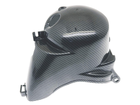 Cuffia Cilindro Motore Carbon Look per Vespa PX 125 150 Arcobaleno MY