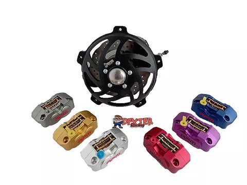 Kit freno a disco anteriore BLACK RDP DEXTER RACING Vespa Special Primavera ET3