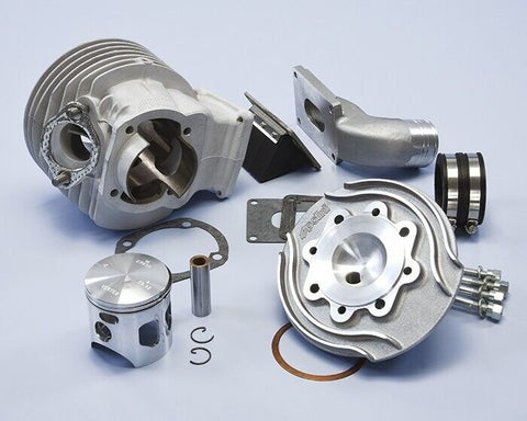 KIT CILINDRO POLINI EVOLUTION LAMELLARE 152cc VESPA 125 PRIMAVERA ET3 D.60 CORSA 54mm