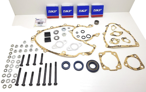 KIT REVISIONE MOTORE PIAGGIO VESPA 50 CONO 20 CUSCINETTI PARAOLI GUARNIZIONI