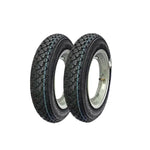 KIT 2 RUOTE COMPLETE GOMMA CERCHIO CAMERA 3.50-10 VESPA 50 PK SPECIIAL HP