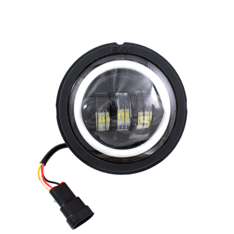 Faro Fanale Anteriore Iron Led Evok per Piaggio SI / SI FL2 / SI Mix 50