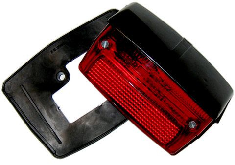 Fanale posteriore BOSATTA Vespa 50 Special, tegolino NERO