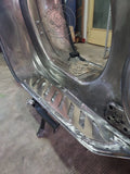 Piastre di rinforzo BOLLA ELABORAZIONI da saldare al telaio per Vespa 50 smallframe
